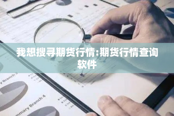 我想搜寻期货行情:期货行情查询软件