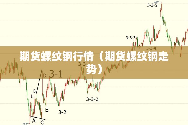 期货螺纹钢行情（期货螺纹钢走势）