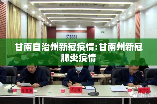 甘南自治州新冠疫情:甘南州新冠肺炎疫情