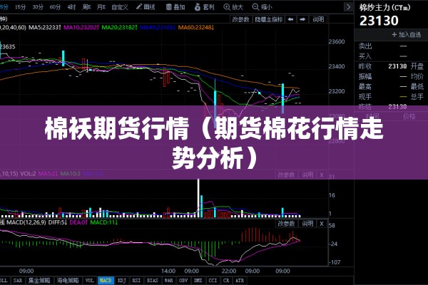 棉袄期货行情（期货棉花行情走势分析）