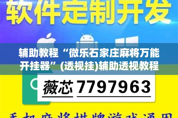 辅助教程“微乐石家庄麻将万能开挂器	”(透视挂)辅助透视教程