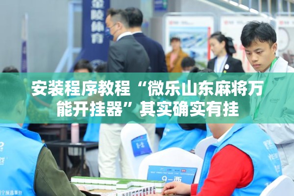 安装程序教程“微乐山东麻将万能开挂器”其实确实有挂