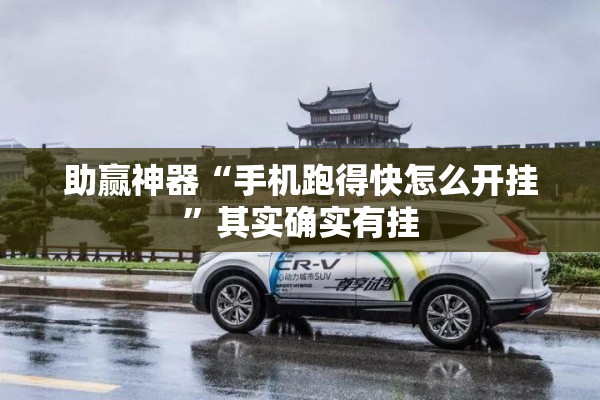 助赢神器“手机跑得快怎么开挂	”其实确实有挂