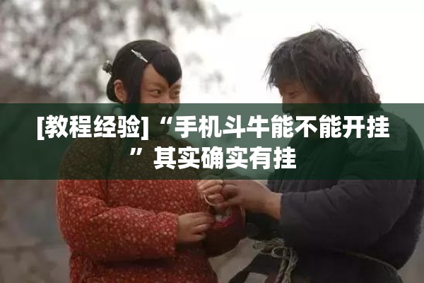 [教程经验]“手机斗牛能不能开挂”其实确实有挂