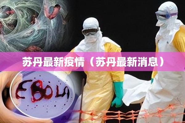 苏丹最新疫情（苏丹最新消息）