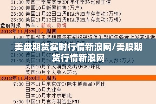 美盘期货实时行情新浪网/美股期货行情新浪网