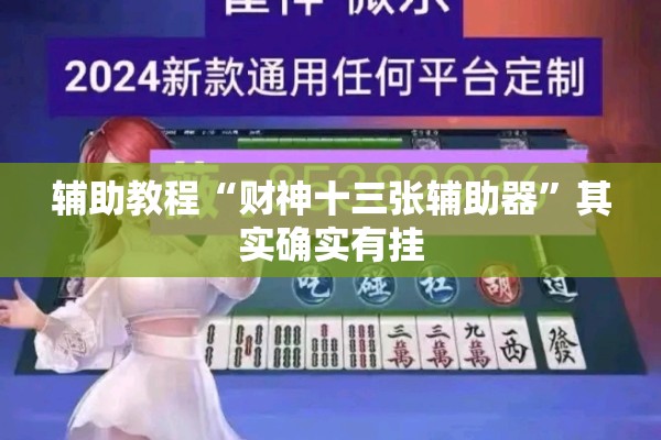 辅助教程“财神十三张辅助器”其实确实有挂
