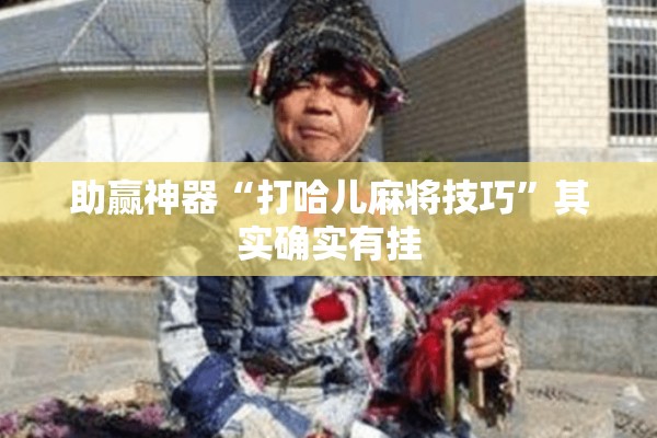 助赢神器“打哈儿麻将技巧”其实确实有挂