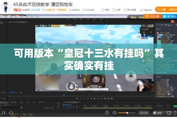 可用版本“皇冠十三水有挂吗”其实确实有挂