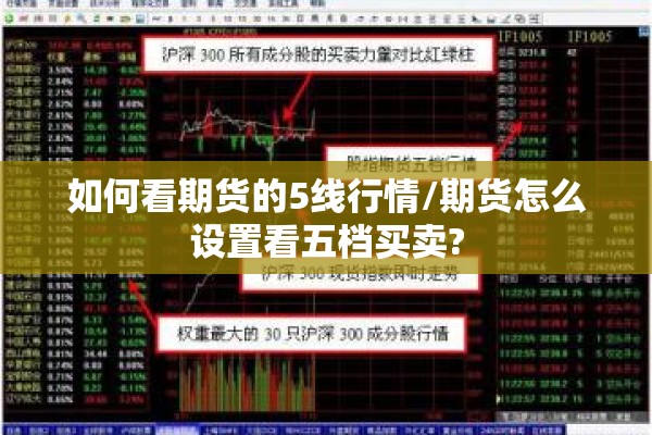 如何看期货的5线行情/期货怎么设置看五档买卖?
