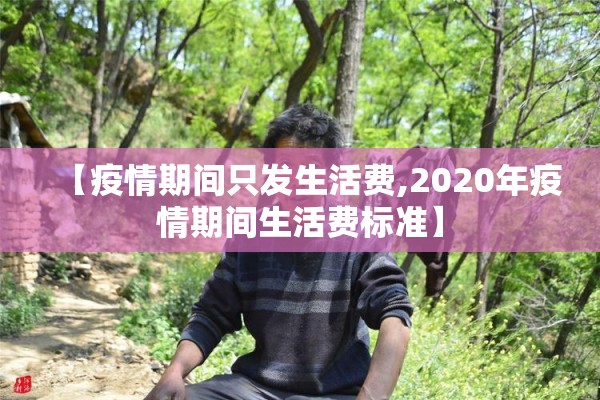 【疫情期间只发生活费,2020年疫情期间生活费标准】