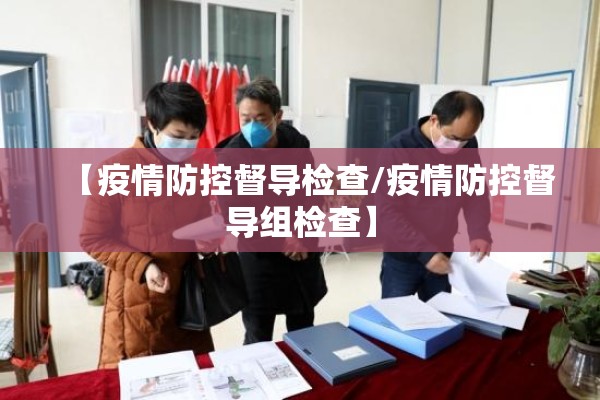 【疫情防控督导检查/疫情防控督导组检查】