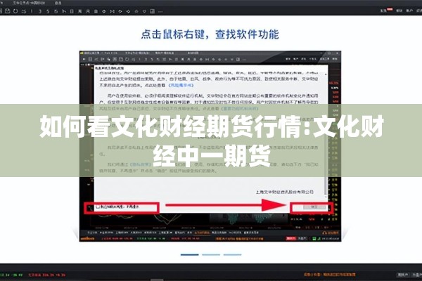 如何看文化财经期货行情:文化财经中一期货 如何看文化财经期货行情:文化财经中一期货