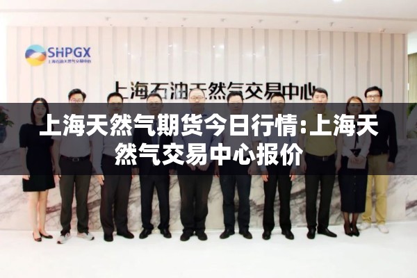 上海天然气期货今日行情:上海天然气交易中心报价