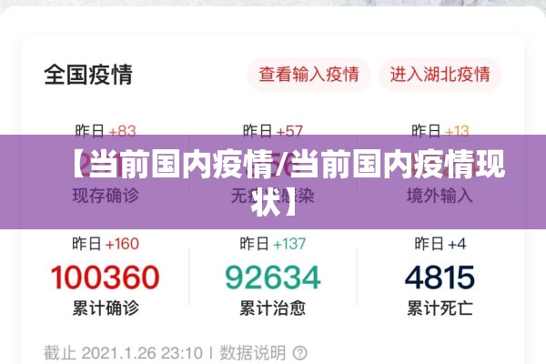 【当前国内疫情/当前国内疫情现状】