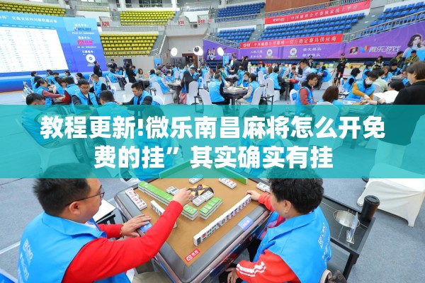 教程更新!微乐南昌麻将怎么开免费的挂”其实确实有挂