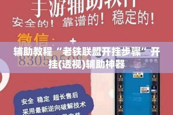 辅助教程“老铁联盟开挂步骤”开挂(透视)辅助神器