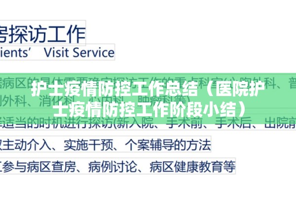 护士疫情防控工作总结(医院护士疫情防控工作阶段小结) 护士疫情防控工作总结(医院护士疫情防控工作阶段小结)