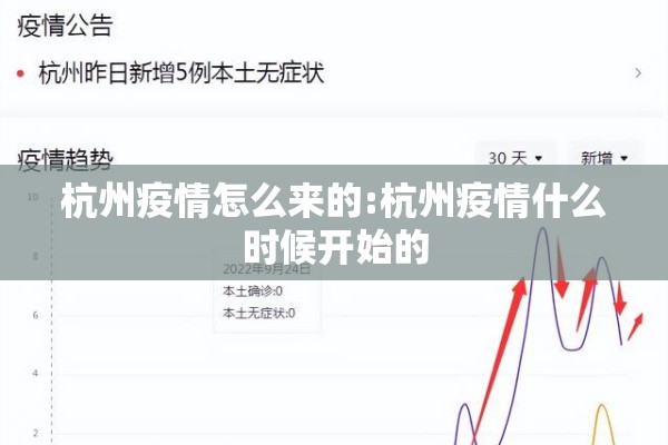 杭州疫情怎么来的:杭州疫情什么时候开始的