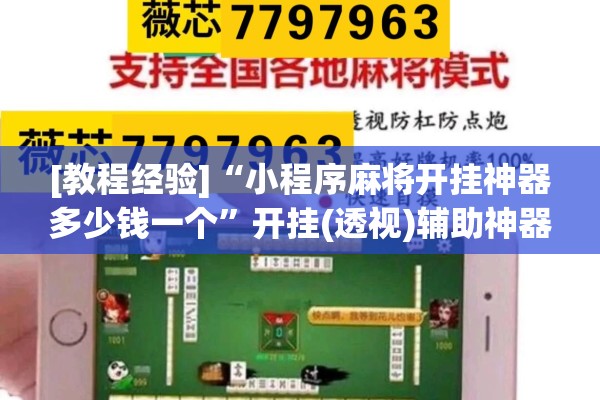 [教程经验]“小程序麻将开挂神器多少钱一个”开挂(透视)辅助神器