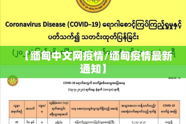 【缅甸中文网疫情/缅甸疫情最新通知】