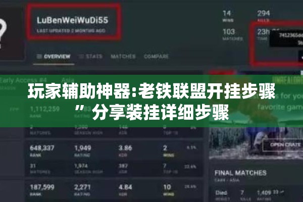 玩家辅助神器:老铁联盟开挂步骤”分享装挂详细步骤
