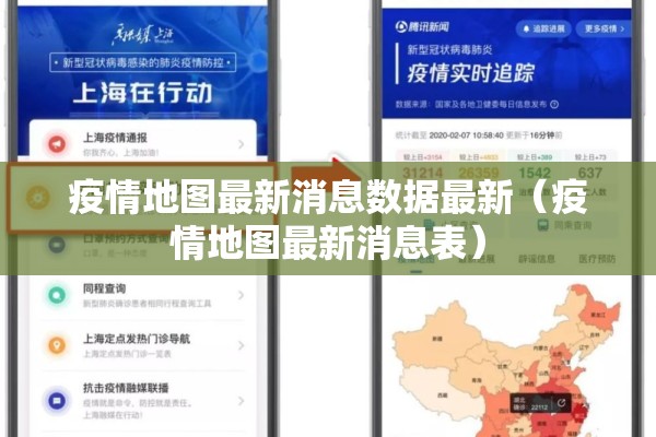 疫情地图最新消息数据最新（疫情地图最新消息表）