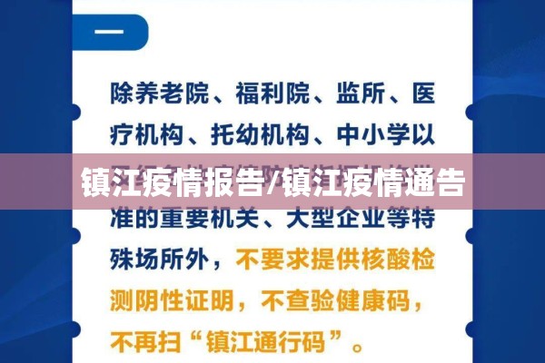 镇江疫情报告/镇江疫情通告 镇江疫情报告/镇江疫情通告
