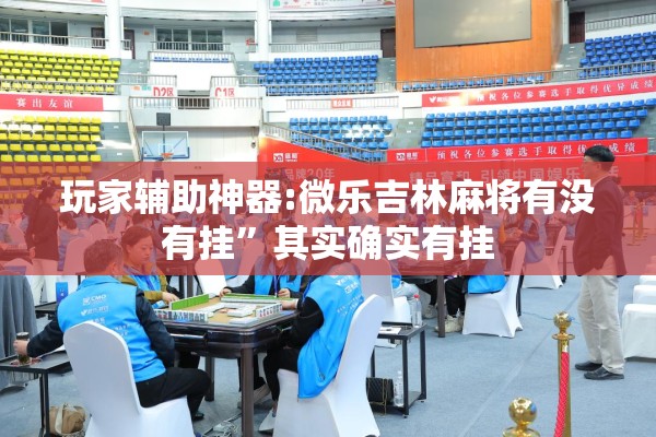 玩家辅助神器:微乐吉林麻将有没有挂”其实确实有挂