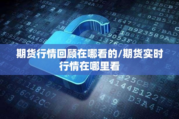 期货行情回顾在哪看的/期货实时行情在哪里看 期货行情回顾在哪看的/期货实时行情在哪里看