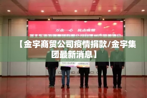 【金宇商贸公司疫情捐款/金宇集团最新消息】