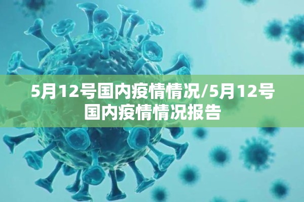 5月12号国内疫情情况/5月12号国内疫情情况报告