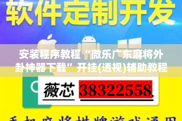 安装程序教程“微乐广东麻将外卦神器下载	”开挂(透视)辅助教程