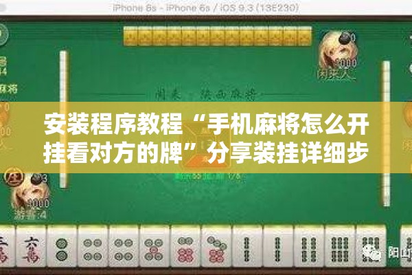 安装程序教程“手机麻将怎么开挂看对方的牌”分享装挂详细步骤