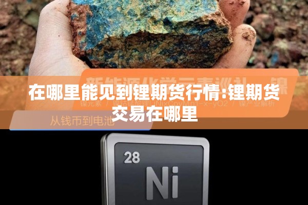 在哪里能见到锂期货行情:锂期货交易在哪里