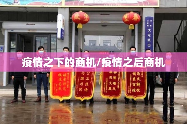 疫情之下的商机/疫情之后商机