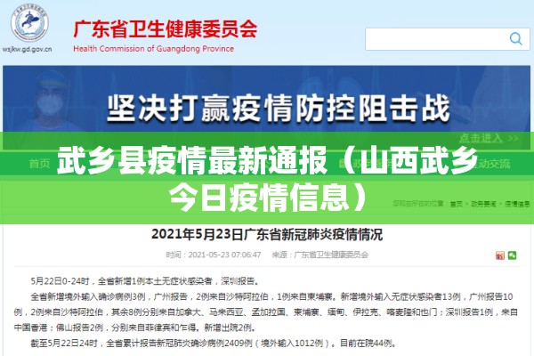 武乡县疫情最新通报（山西武乡今日疫情信息）