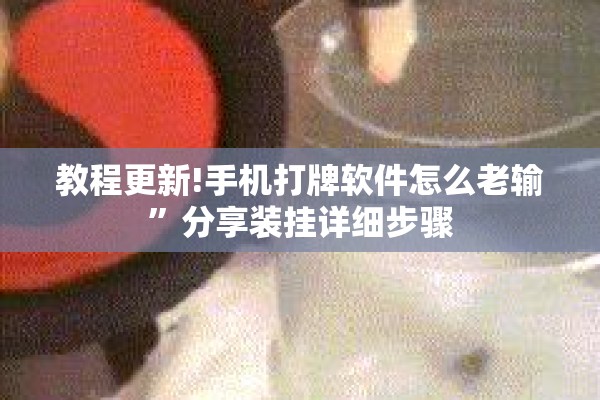 教程更新!手机打牌软件怎么老输”分享装挂详细步骤