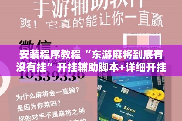 安装程序教程“东游麻将到底有没有挂	”开挂辅助脚本+详细开挂安装教程
