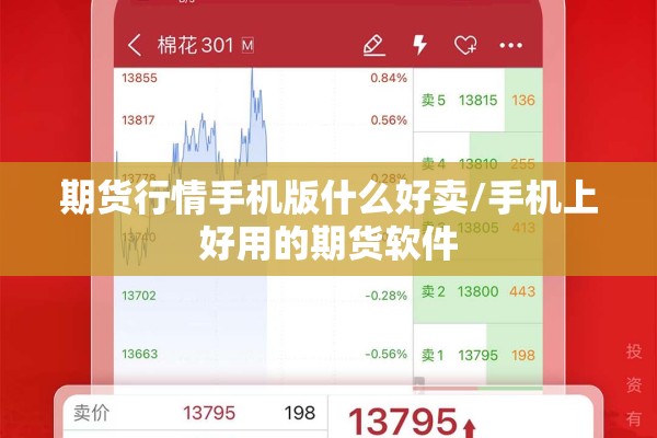 期货行情手机版什么好卖/手机上好用的期货软件