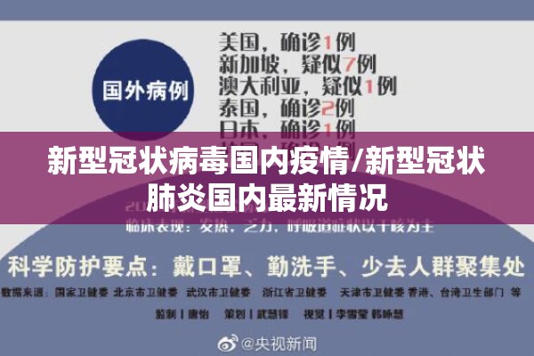 新型冠状病毒国内疫情/新型冠状肺炎国内最新情况 新型冠状病毒国内疫情/新型冠状肺炎国内最新情况