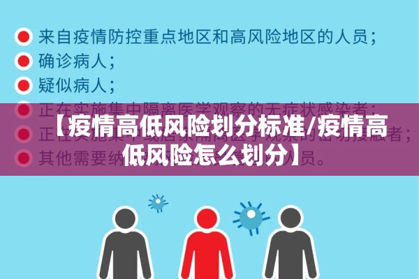 【疫情高低风险划分标准/疫情高低风险怎么划分】