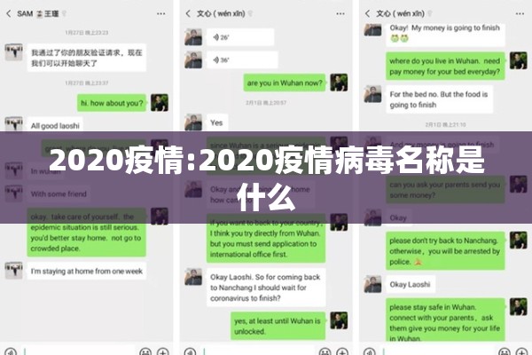 2020疫情:2020疫情病毒名称是什么 2020疫情:2020疫情病毒名称是什么