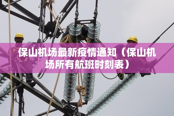 保山机场最新疫情通知(保山机场所有航班时刻表) 保山机场最新疫情通知(保山机场所有航班时刻表)