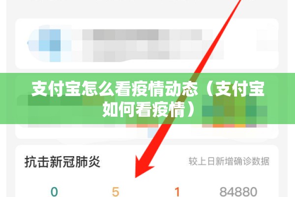 支付宝怎么看疫情动态(支付宝如何看疫情) 支付宝怎么看疫情动态(支付宝如何看疫情)