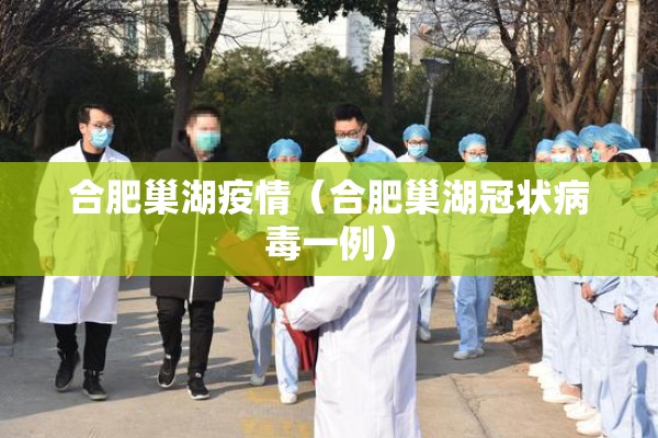 合肥巢湖疫情（合肥巢湖冠状病毒一例）