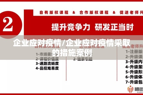 企业应对疫情/企业应对疫情采取的措施案例