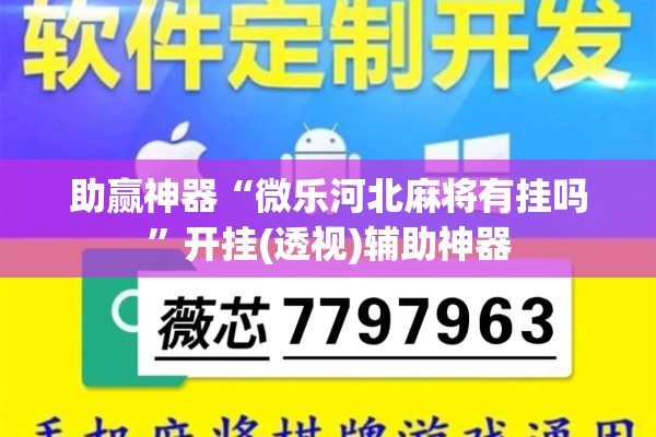 助赢神器“微乐河北麻将有挂吗	”开挂(透视)辅助神器