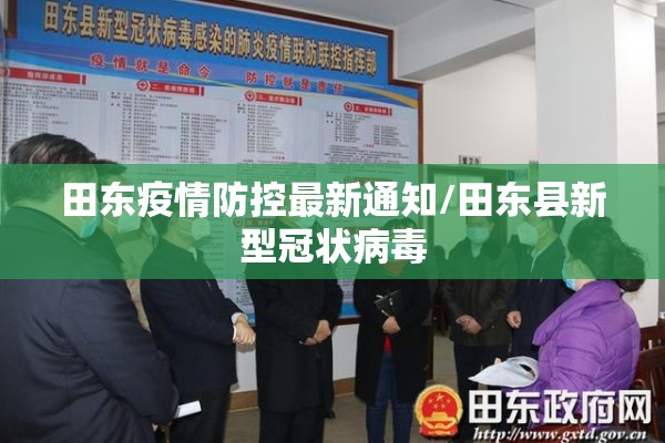 田东疫情防控最新通知/田东县新型冠状病毒 田东疫情防控最新通知/田东县新型冠状病毒