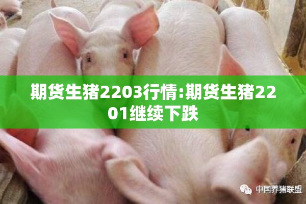 期货生猪2203行情:期货生猪2201继续下跌